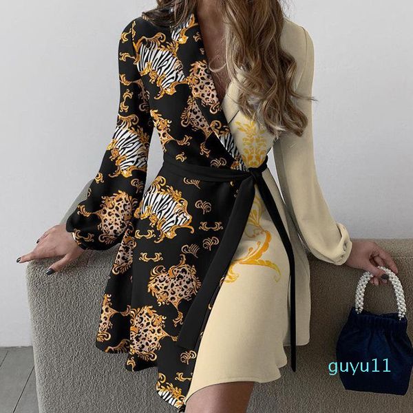 casual dresses dress women summer europe united states fashion temperament printed long, Black;gray
casual dresses dress women summer europe united states fashion temperament printed long, Black;gray