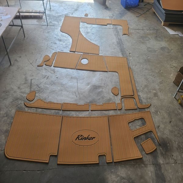2003 rinker 342 swim platform cockpit pad boat eva foam faux teak deck floor mat
2003 rinker 342 swim platform cockpit pad boat eva foam faux teak deck floor mat