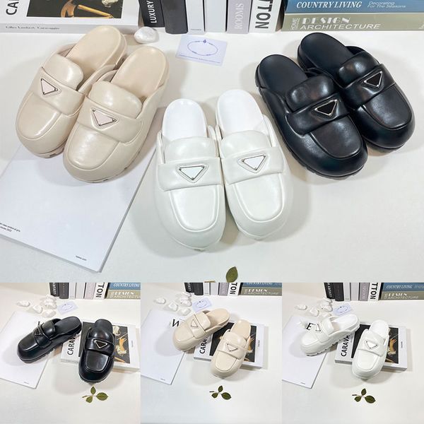 womens mule shoes prad soft lining leather sandals slippers mules slides black white women lady scuffs indoors outdoor fashions casual sanda
womens mule shoes prad soft lining leather sandals slippers mules slides black white women lady scuffs indoors outdoor fashions casual sanda