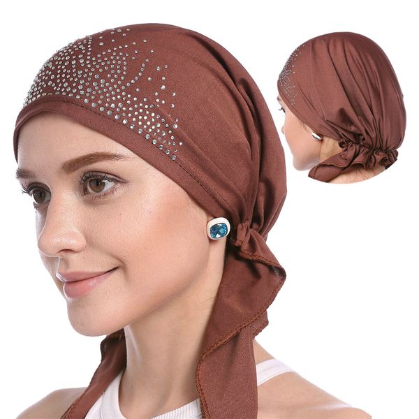 hijabs fashion muslim headscarf hat thin summer women inner hijab bonnet solid diamond turban caps india head wrap hats for lady 230426, Blue;gray
hijabs fashion muslim headscarf hat thin summer women inner hijab bonnet solid diamond turban caps india head wrap hats for lady 230426, Blue;gray