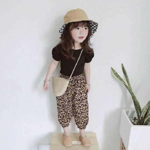 clothing sets girls' suit halter short-sleeved t-shirt + leopard-print cropped pants 2021 summer new children's aa230426, White
clothing sets girls' suit halter short-sleeved t-shirt + leopard-print cropped pants 2021 summer new children's aa230426, White