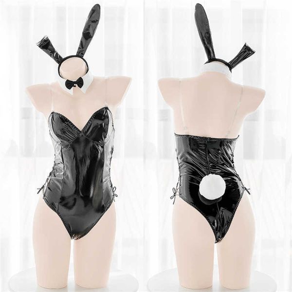 set anime cosplay mai sakurajima rabbit suit bunny costume pu leather one piece bodysuit kawaii ears lingerie outfit for women 230426, Red;black
set anime cosplay mai sakurajima rabbit suit bunny costume pu leather one piece bodysuit kawaii ears lingerie outfit for women 230426, Red;black