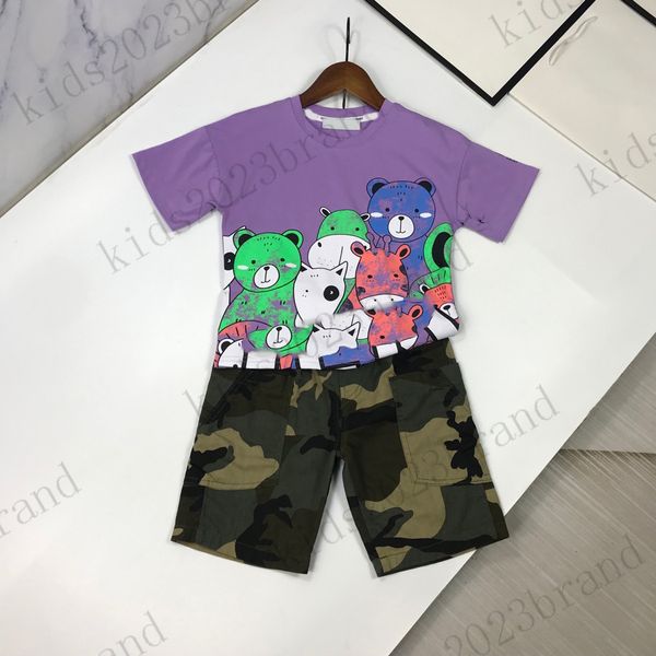 designer kids sets bear camouflage shorts short sleeve set brand boys sports tracksuits tide brand summer t shirts purple color 2023 high en, White
designer kids sets bear camouflage shorts short sleeve set brand boys sports tracksuits tide brand summer t shirts purple color 2023 high en, White