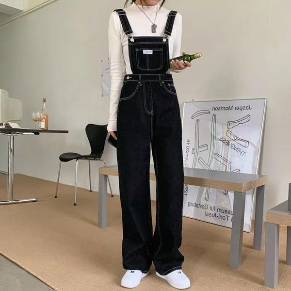 jeans woman loose jeans black jumpsuit female autumn casual oversize pants big pockets ladies denim overalls straps jean rompers g208, Blue
jeans woman loose jeans black jumpsuit female autumn casual oversize pants big pockets ladies denim overalls straps jean rompers g208, Blue
