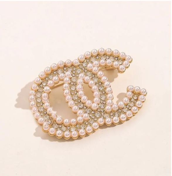 luxury desinger brand pins brooch women with steel seal real gold plated stainless steel rhinestone pearl letter brooches suit pin jewelry s, Gray
luxury desinger brand pins brooch women with steel seal real gold plated stainless steel rhinestone pearl letter brooches suit pin jewelry s, Gray