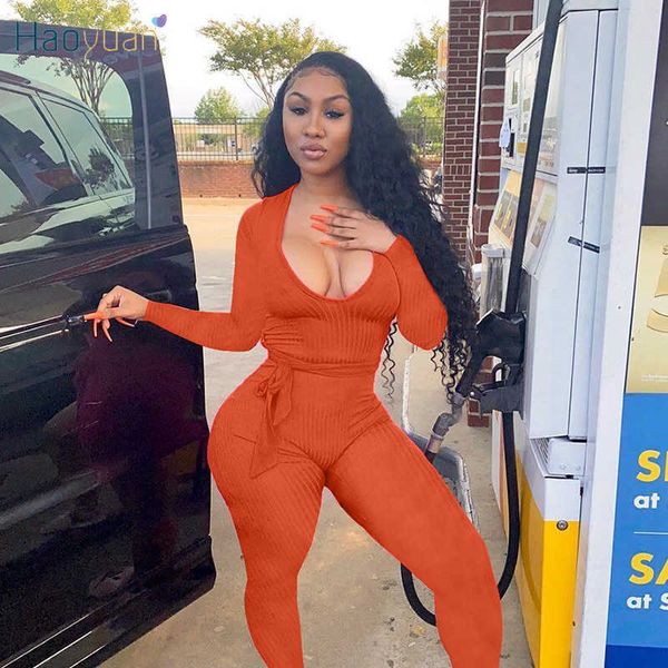 womens jumpsuits rompers haoyuan knitted bodycon rompers womens jumpsuits long sleeve bandage fall women clothing tracksuit one piece club o, Black;white
womens jumpsuits rompers haoyuan knitted bodycon rompers womens jumpsuits long sleeve bandage fall women clothing tracksuit one piece club o, Black;white