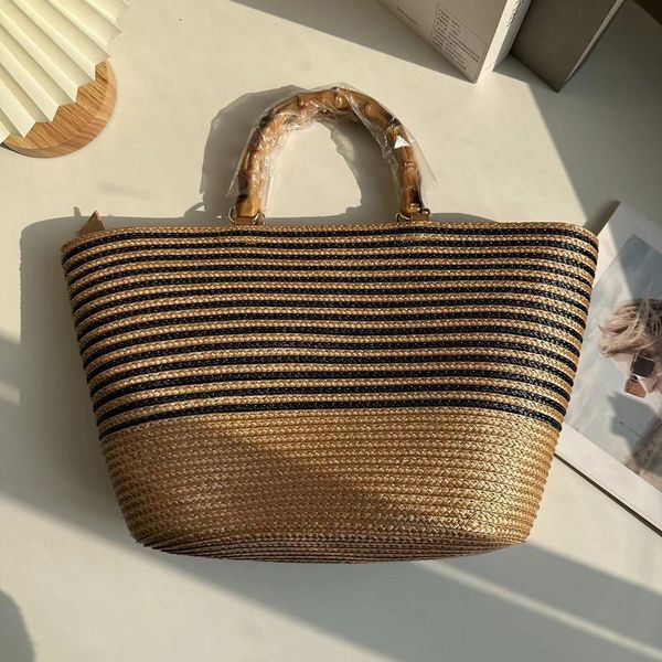 shopping bags bamboo handle basket handbags bohemian striped rattan bags for women large woven straw beach bag travel tote bucket bags 23042
shopping bags bamboo handle basket handbags bohemian striped rattan bags for women large woven straw beach bag travel tote bucket bags 23042