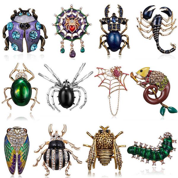 pins brooches fashion insects enamel pins cute cartoon beetle spider brooch bag clothes lapel pin gothic animal jewelry gift for kids friend, Gray
pins brooches fashion insects enamel pins cute cartoon beetle spider brooch bag clothes lapel pin gothic animal jewelry gift for kids friend, Gray