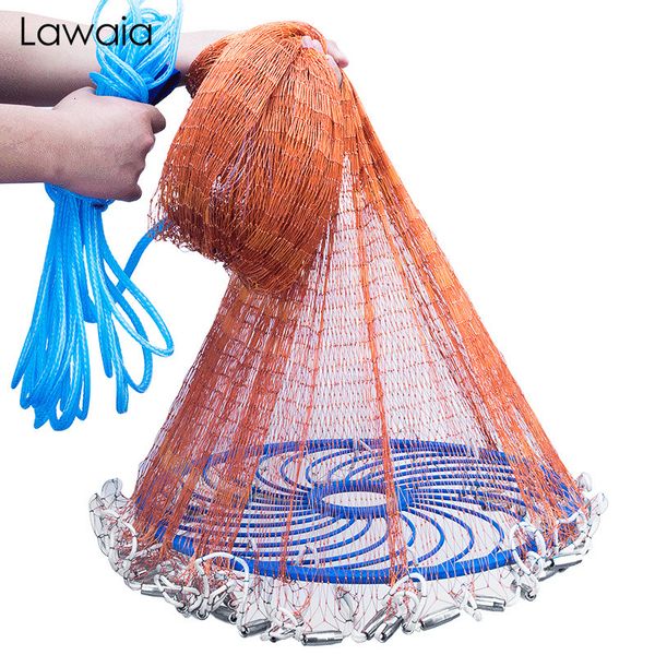 fishing accessories lawaia landing net fish cast net network usa trap handthrow fly fish with iron sinkers ting 230426
fishing accessories lawaia landing net fish cast net network usa trap handthrow fly fish with iron sinkers ting 230426