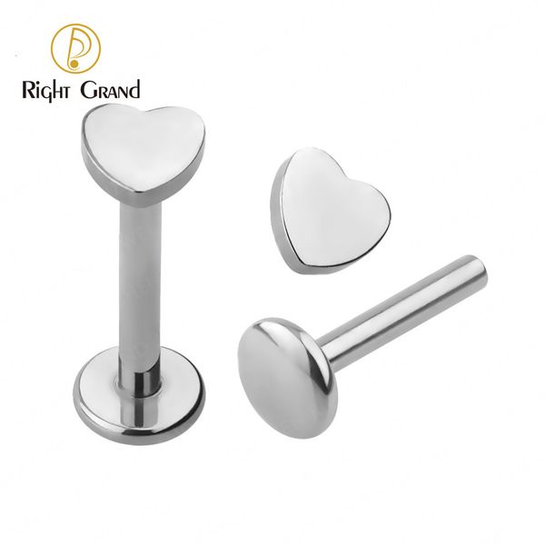 nose rings studs 5pcslot right grand astm f136 heart shape round flat labret monroe lip rings cartilage helix tragus piercing 230425, Silver
nose rings studs 5pcslot right grand astm f136 heart shape round flat labret monroe lip rings cartilage helix tragus piercing 230425, Silver
