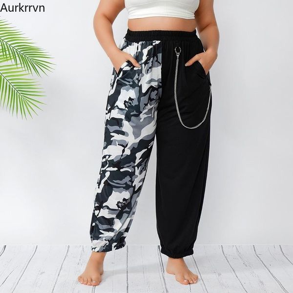 pants plus size pants full 2022 summer women's pants casual loose elastic waist length disruptive pattern patchwork big size pants 4xl, Black
pants plus size pants full 2022 summer women's pants casual loose elastic waist length disruptive pattern patchwork big size pants 4xl, Black