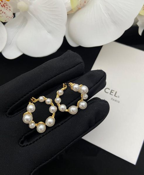 fashion sweet 18k gold plated stud earring chic designer pearl eardrop dangle earring for women engagement wedding party, Golden;silver
fashion sweet 18k gold plated stud earring chic designer pearl eardrop dangle earring for women engagement wedding party, Golden;silver