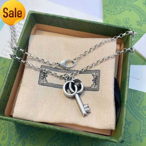 luxury designer necklaces classic key pendant jewelry retro carving keys necklacess couples party holiday gift good, Silver
luxury designer necklaces classic key pendant jewelry retro carving keys necklacess couples party holiday gift good, Silver