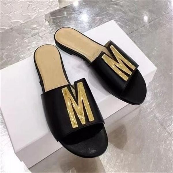 women slipper slides designer sandals summer lady shoes beach flip flops genuine leather flat mules rubber sole, Black
women slipper slides designer sandals summer lady shoes beach flip flops genuine leather flat mules rubber sole, Black