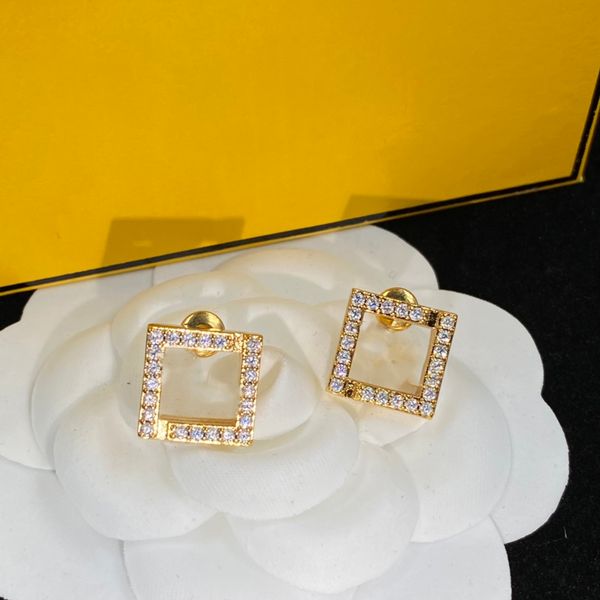 square simple diamond monogram stud earrings geometric personalised 925 silver ladies earrings for holiday wear, Golden;silver
square simple diamond monogram stud earrings geometric personalised 925 silver ladies earrings for holiday wear, Golden;silver