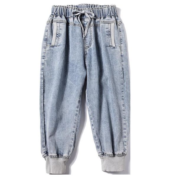 jeans jeans woman summer 2021 high waist casual loose drawstring knee length female denim harem pants, Blue
jeans jeans woman summer 2021 high waist casual loose drawstring knee length female denim harem pants, Blue
