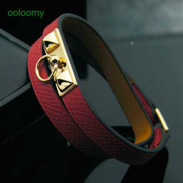 hemres designer bracelet jewelry cross pattern double loop small rivet narrow gold buckle silver bracelet 9ey4, Black
hemres designer bracelet jewelry cross pattern double loop small rivet narrow gold buckle silver bracelet 9ey4, Black