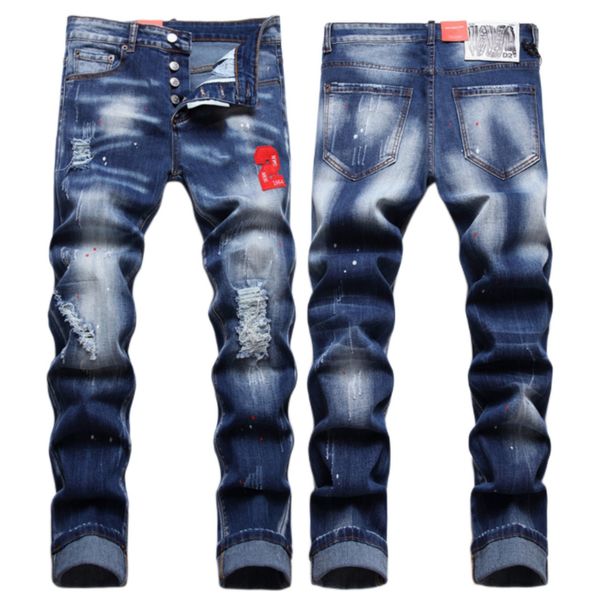 mens jeans stree dsquare mens luxury designer denim jeans d2 men denim jeans dsquare embroidery pants fashion holes trousers mens clothing d, Blue
mens jeans stree dsquare mens luxury designer denim jeans d2 men denim jeans dsquare embroidery pants fashion holes trousers mens clothing d, Blue