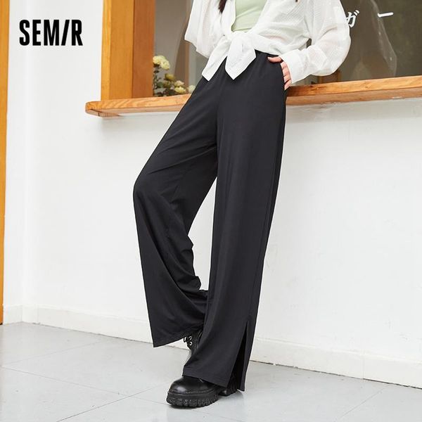 capris semir casual pants women split mopping pants show legs long cool feeling sunscreen 2022 summer new basic wideleg pants, Black;white
capris semir casual pants women split mopping pants show legs long cool feeling sunscreen 2022 summer new basic wideleg pants, Black;white