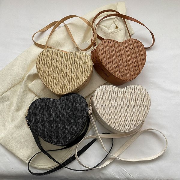 evening bags straw crossbody bag love heart shape handbag woven small ins fashion summer trendy tote purse women hobo 230426
evening bags straw crossbody bag love heart shape handbag woven small ins fashion summer trendy tote purse women hobo 230426