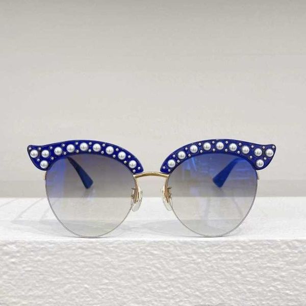 designer sunglasses for women new pearl edge cat eye large frame metal sunglasses gradient half frame fashion versatile sunglasses 0212s, White;black
designer sunglasses for women new pearl edge cat eye large frame metal sunglasses gradient half frame fashion versatile sunglasses 0212s, White;black