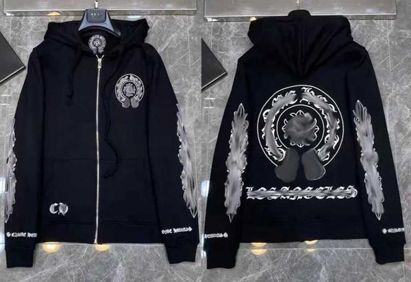 fashion luxury men's jackets designer zipper sweatshirts heart horseshoe cross print brand ch hoodies women chromes coat casual pullove, Black
fashion luxury men's jackets designer zipper sweatshirts heart horseshoe cross print brand ch hoodies women chromes coat casual pullove, Black
