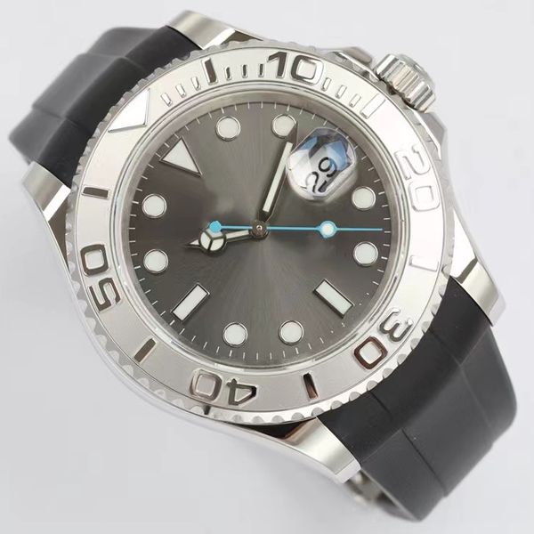 mans yacht style 42mm black dial designer automatic mechanical sapphire glass classic model folding wrist watch super luminous watch, Slivery;brown
mans yacht style 42mm black dial designer automatic mechanical sapphire glass classic model folding wrist watch super luminous watch, Slivery;brown