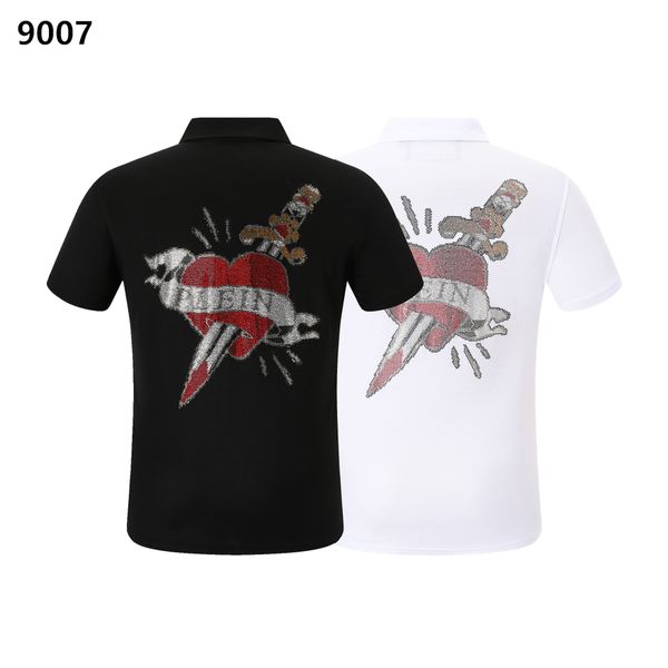 mens polo shirt ss baroque skull summer 100% cotton polo shirts men chest skull breathable plus size clothes 84596, White;black
mens polo shirt ss baroque skull summer 100% cotton polo shirts men chest skull breathable plus size clothes 84596, White;black