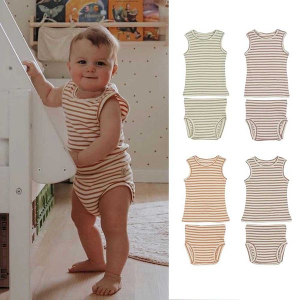 clothing sets baby tank 2023 summer boys and girls striped home outgoing two piece, White
clothing sets baby tank 2023 summer boys and girls striped home outgoing two piece, White