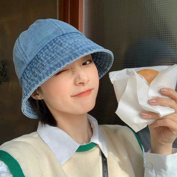 wide brim hats new 2022 foldable fisherman hat washed denim bucket hats fashion bob caps hip hop gorros men women panama bucket cap aa230425, Blue;gray
wide brim hats new 2022 foldable fisherman hat washed denim bucket hats fashion bob caps hip hop gorros men women panama bucket cap aa230425, Blue;gray