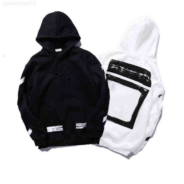 2022 designers men women off fashion streetwears man pullover winter loose hooded style clothing high quality, Black
2022 designers men women off fashion streetwears man pullover winter loose hooded style clothing high quality, Black