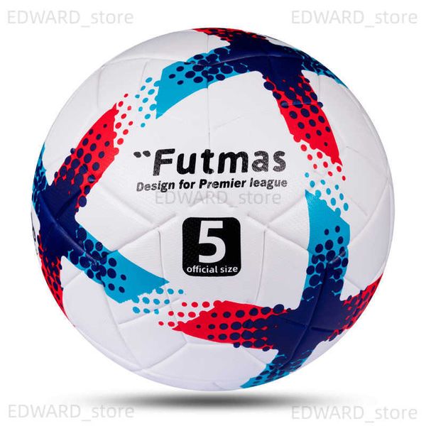 football 2023 soccer ball official size 5/4 seamless pu material grass outdoor team match game football training futbol t230426, Black;white
football 2023 soccer ball official size 5/4 seamless pu material grass outdoor team match game football training futbol t230426, Black;white
