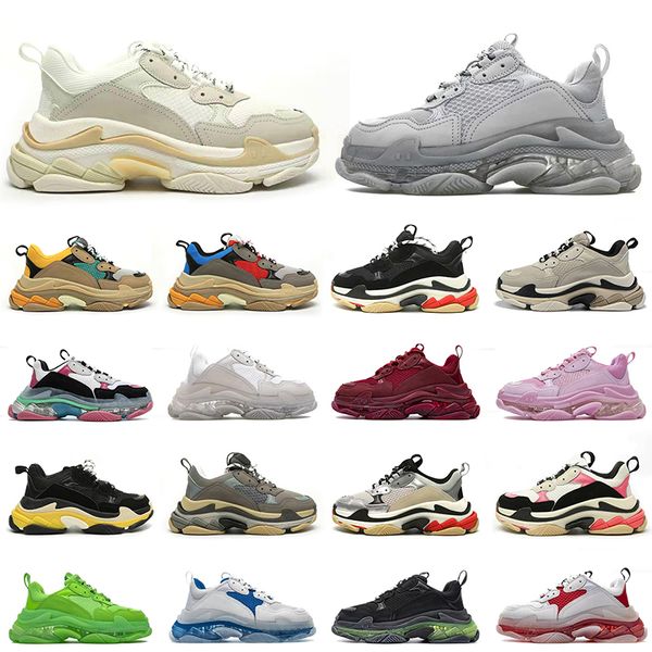 2023 triple s men women designer casual shoes platform sneakers clear sole black white grey blue black red clear solegreen beige royal neon
2023 triple s men women designer casual shoes platform sneakers clear sole black white grey blue black red clear solegreen beige royal neon