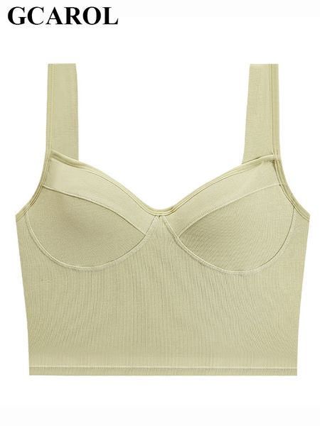 camisoles tanks gcarol women tank breast pad underwear chest gathered together backless stretch vest integrated bra one pieces 4 season 2304, Black;white
camisoles tanks gcarol women tank breast pad underwear chest gathered together backless stretch vest integrated bra one pieces 4 season 2304, Black;white