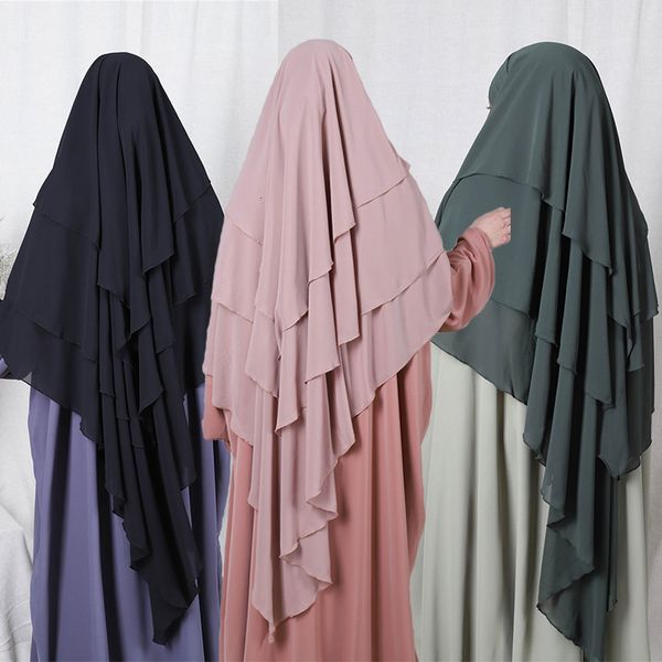 hijabs ramadan eid 3 layers chiffon hijab khimar islam abaya turban hijabs for woman solid head scarf headwraps muslim fashion turbans 23042, Blue;gray
hijabs ramadan eid 3 layers chiffon hijab khimar islam abaya turban hijabs for woman solid head scarf headwraps muslim fashion turbans 23042, Blue;gray