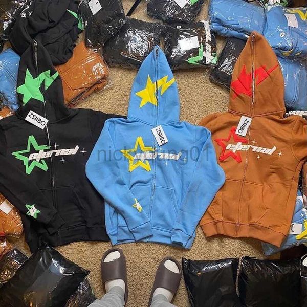 hoodies for men sweatshirts star letter printing vintage 2000s zipper hoodie high street fashion y2k punk clothes harajuku casual women swea, Black
hoodies for men sweatshirts star letter printing vintage 2000s zipper hoodie high street fashion y2k punk clothes harajuku casual women swea, Black