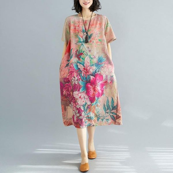 dresses short sleeve chiffon vintage floral dresses for women casual loose long summer sun dress elegant clothes 2022 sundress, Black;gray
dresses short sleeve chiffon vintage floral dresses for women casual loose long summer sun dress elegant clothes 2022 sundress, Black;gray