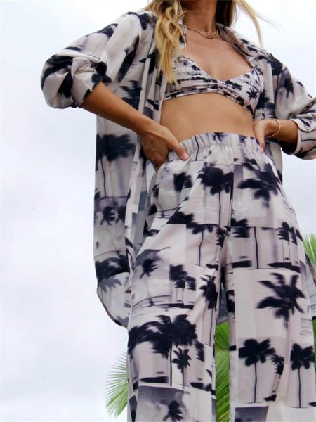 pants women bohemian two piece pant sets long sleeve tree/zebra/floral shirts +wide leg pants 2023 summer casual loose chic streetwear, White
pants women bohemian two piece pant sets long sleeve tree/zebra/floral shirts +wide leg pants 2023 summer casual loose chic streetwear, White