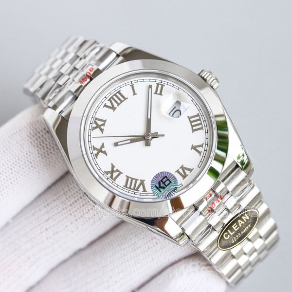 clean factory watches quality mens watch datejust luxury classic model watchs wristwatch smooth bezel with roma bule dial 41mm date just pre, Slivery;brown
clean factory watches quality mens watch datejust luxury classic model watchs wristwatch smooth bezel with roma bule dial 41mm date just pre, Slivery;brown