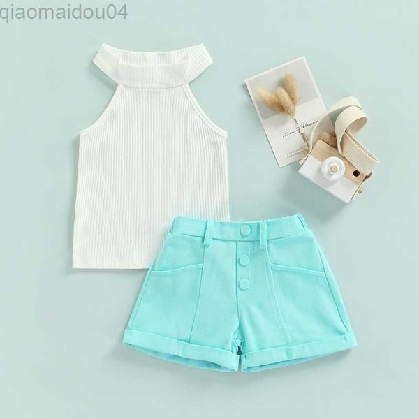 clothing sets summer fashion kids girls clothes 2pcs outfits 2-7y solid sleeveless rib shirts vest+denim shorts children's clothing aa2, White
clothing sets summer fashion kids girls clothes 2pcs outfits 2-7y solid sleeveless rib shirts vest+denim shorts children's clothing aa2, White