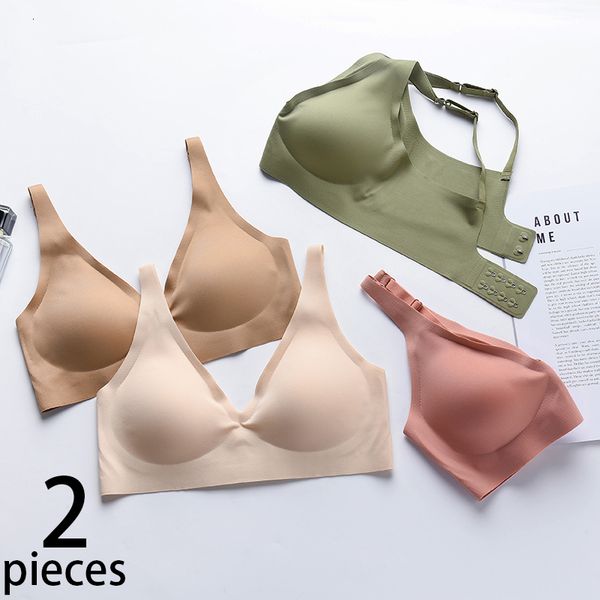 bras sofbeaufory 2pcs seamless jell-o strips no steel ring bra deep v gather thin comfortable breast lift adjustable underwear women 230425, Red;black
bras sofbeaufory 2pcs seamless jell-o strips no steel ring bra deep v gather thin comfortable breast lift adjustable underwear women 230425, Red;black