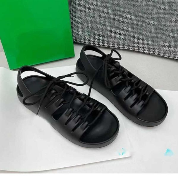 2023 summer outdoor sandal flat bottom leisure slipper rubber slipper designer womens sandals fashion bandage rubber beach shoes, Black
2023 summer outdoor sandal flat bottom leisure slipper rubber slipper designer womens sandals fashion bandage rubber beach shoes, Black