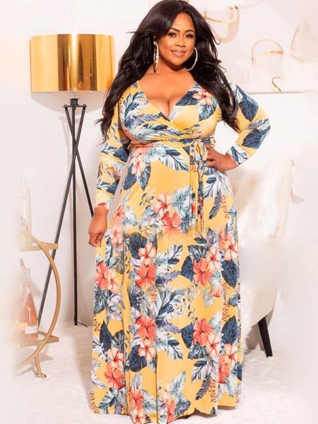dresses printed plus size boho maxi dress elegant women summer 2022 casual vneck party dresses with belt clothing vestido robe femme, Black
dresses printed plus size boho maxi dress elegant women summer 2022 casual vneck party dresses with belt clothing vestido robe femme, Black