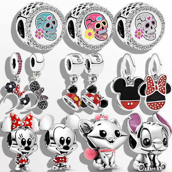 925 silver mother's day gift with box charms bracelets mouse beads cute pendant diy fit pandora necklace bracelet women designer jewelr, Bronze;silver
925 silver mother's day gift with box charms bracelets mouse beads cute pendant diy fit pandora necklace bracelet women designer jewelr, Bronze;silver