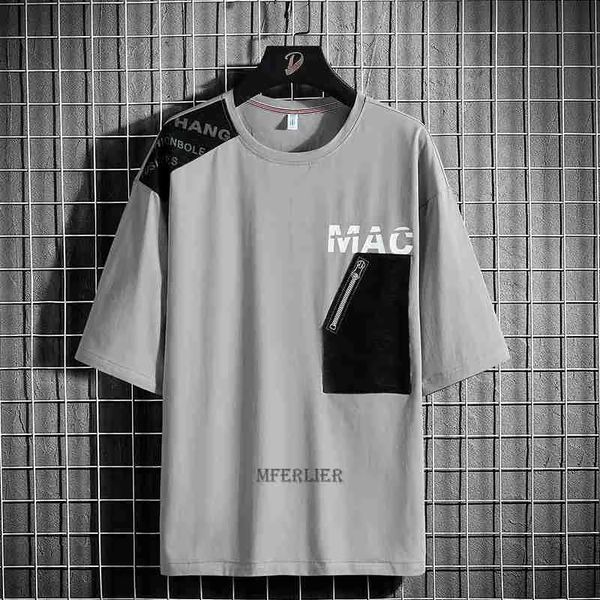 men's t-shirts summer men chic tshirt short sleeve cotton plus size 8xl mferlier patchwork high street letter tees fat loose tshirt 23, White;black
men's t-shirts summer men chic tshirt short sleeve cotton plus size 8xl mferlier patchwork high street letter tees fat loose tshirt 23, White;black