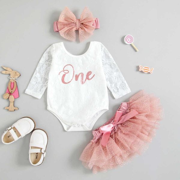 clothing sets 3pcs infant baby girls clothes newborn lace long sleeve letter romper girls mini tulle skirt headband out aa230426, White
clothing sets 3pcs infant baby girls clothes newborn lace long sleeve letter romper girls mini tulle skirt headband out aa230426, White