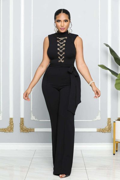 womens jumpsuits rompers senhoras do escritrio do outono sem mangas longa macaco moda feminina em torno do pescoo bandagem larga perna calas, Black;white
womens jumpsuits rompers senhoras do escritrio do outono sem mangas longa macaco moda feminina em torno do pescoo bandagem larga perna calas, Black;white