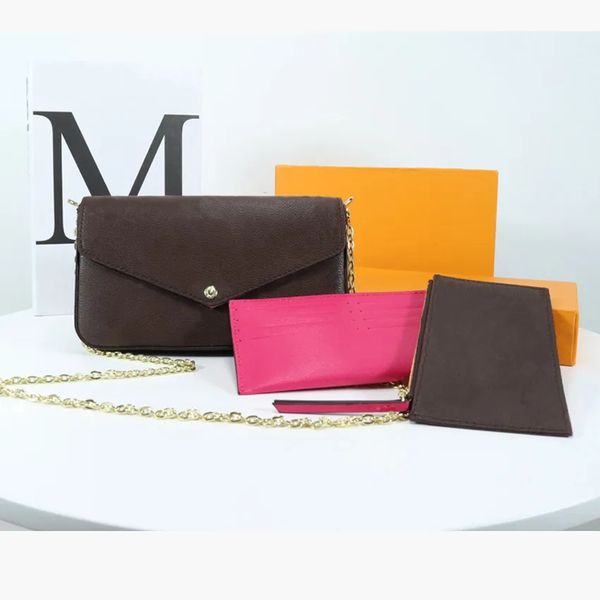 handbag shoulder bags dust bag pochette felicie women genuine leather luxurys designers handbags flap purse lady tote coin clutch crossbody, Red;black
handbag shoulder bags dust bag pochette felicie women genuine leather luxurys designers handbags flap purse lady tote coin clutch crossbody, Red;black