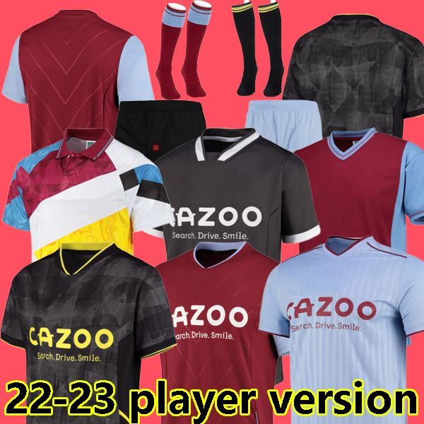 2023 aston soccer jerseys kamara villa 23 24 home away third watkins buendia mcginn el ghazi douglas luiz mings konsa cash football shirt ki, Black;yellow
2023 aston soccer jerseys kamara villa 23 24 home away third watkins buendia mcginn el ghazi douglas luiz mings konsa cash football shirt ki, Black;yellow