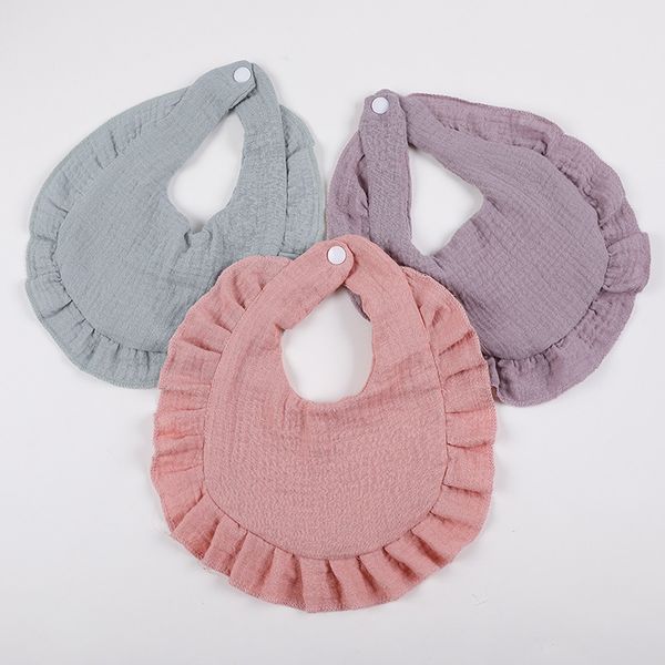 ins european and american baby flounce gauze saliva towel seersucker cotton baby bib double-layer crepe bib dh027
ins european and american baby flounce gauze saliva towel seersucker cotton baby bib double-layer crepe bib dh027